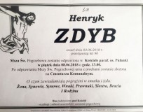 Ś.P Henryk Zdyb 
